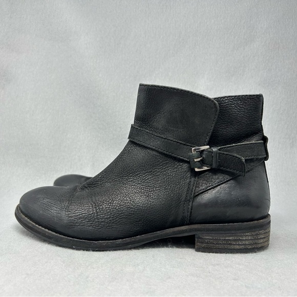 BDG Urban Outfitters Black Leather Ankle Booties Women's Size EU 39 - Picture 4 of 13